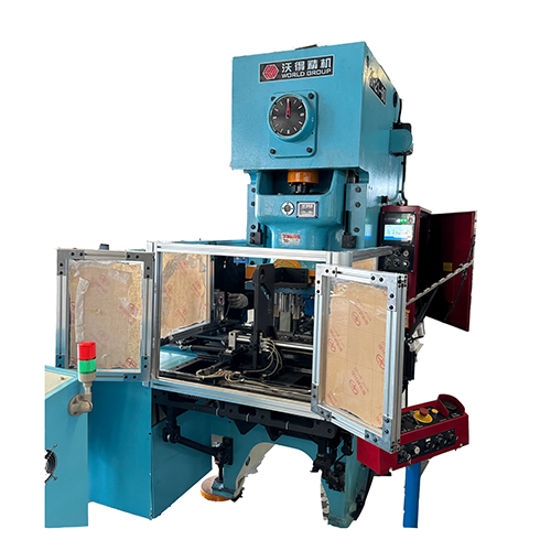 1升/4升方形罐/油罐/汽油罐盖端盖生产线送料机冲压机